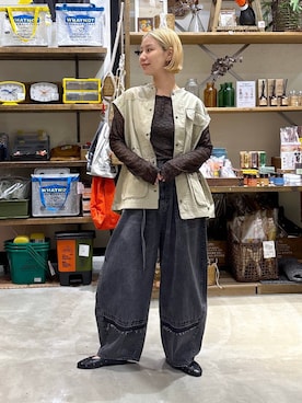「アイテム（パンプス）」を使った、yaritaさん（レディース・166cm・40代）の夏コーディネート