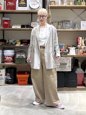 yaritaさん（レディース・166cm）の春コーディネート