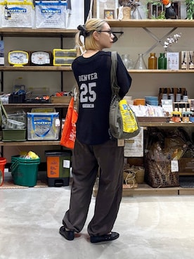 「アイテム（ファッション雑貨）」を使った、yaritaさん（レディース・166cm・40代）の秋コーディネート