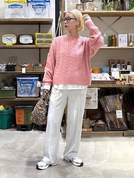 「アイテム（トートバッグ、その他）」を使った、yaritaさん（レディース・166cm）の秋コーディネート