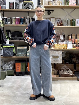 「アイテム（リング）」を使った、yaritaさん（レディース・166cm・40代）の冬コーディネート