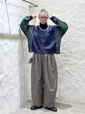 「アイテム（ジャージ）」を使った、yaritaさん（レディース・166cm）の秋コーディネート