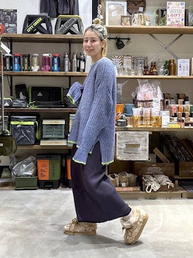 「アイテム（スカート）」を使った、yaritaさん（レディース・166cm・40代）の秋コーディネート