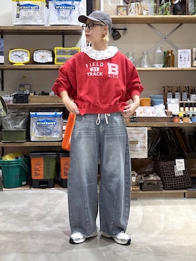 「アイテム（帽子）」を使った、yaritaさん（レディース・166cm・40代）の秋コーディネート