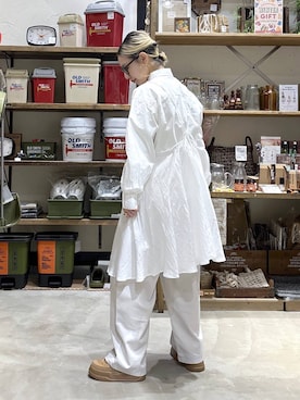 「アイテム（リング）」を使った、yaritaさん（レディース・166cm）の冬コーディネート