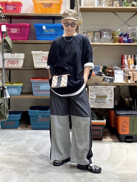 「KiU（キウ）のアイテム」を使った、yaritaさん（レディース・166cm）の春コーディネート