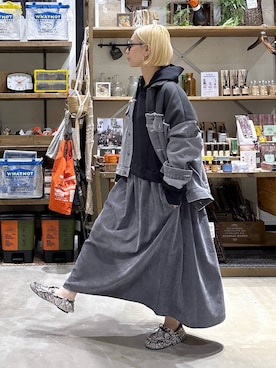「アイテム（ワンピース/ドレス）」を使った、yaritaさん（レディース・166cm・40代）の秋コーディネート