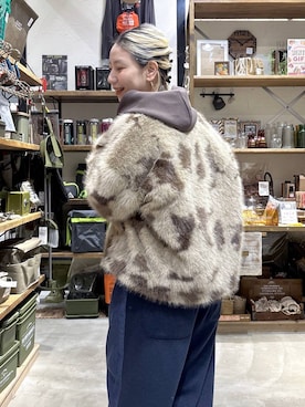 「アイテム（ブルゾン）」を使った、yaritaさん（レディース・166cm・40代）の冬コーディネート