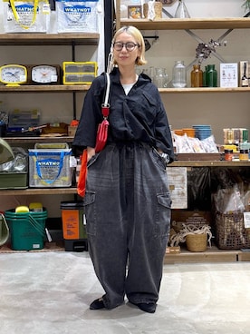「アイテム（デニムパンツ）」を使った、yaritaさん（レディース・166cm・40代）の夏コーディネート