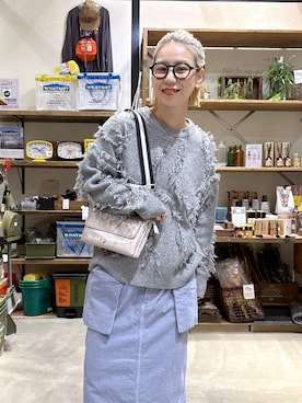 「アイテム（ドレスシューズ）」を使った、yaritaさん（レディース・166cm）の秋コーディネート