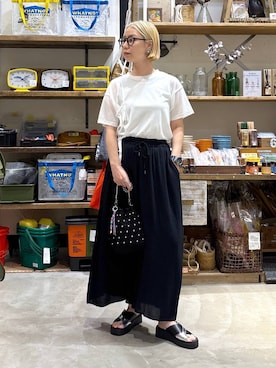 「アイテム（サングラス）」を使った、yaritaさん（レディース・166cm・40代）の夏コーディネート