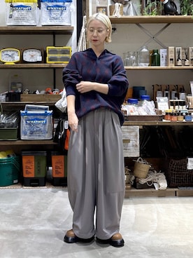 「アイテム（パンツ）」を使った、yaritaさん（レディース・166cm・40代）の秋コーディネート