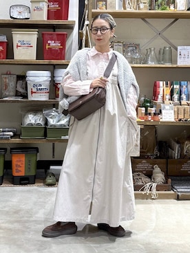 yaritaさん（レディース・166cm）の冬コーディネート