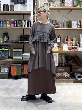 yaritaさん（レディース・166cm）の冬コーディネート