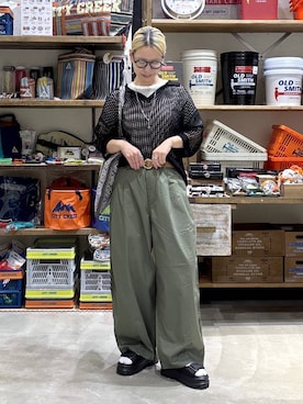 「ミリタリー」｜yaritaさん（レディース・166cm）の春コーディネート