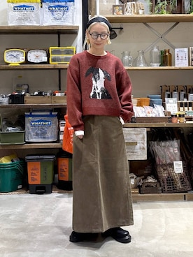 「niko and...（ニコアンド）のオリジナルサイドゴアブーツ（ブーツ）」を使った、yaritaさん（レディース・166cm）の秋コーディネート