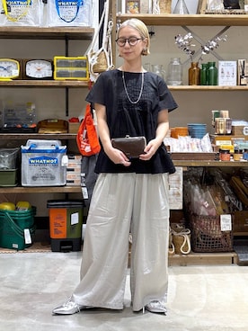 「アイテム（サングラス）」を使った、yaritaさん（レディース・166cm・40代）の夏コーディネート