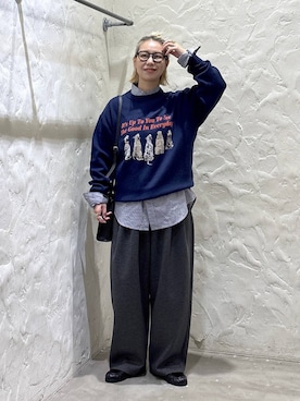 「POLO BCS（ポロ ビーシーエス）のアイテム」を使った、yaritaさん（レディース・166cm）の秋コーディネート