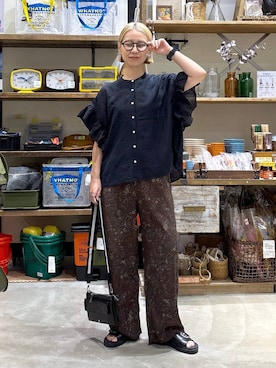 「アイテム（サングラス）」を使った、yaritaさん（レディース・166cm・40代）の夏コーディネート