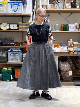 「アイテム（キャミソール）」を使った、yaritaさん（レディース・166cm・40代）の夏コーディネート