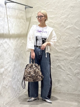 「アイテム（ブルゾン）」を使った、yaritaさん（レディース・166cm）の夏コーディネート