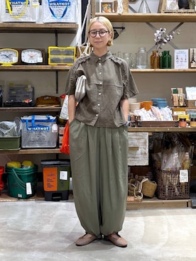 「アイテム（パンプス）」を使った、yaritaさん（レディース・166cm・40代）の夏コーディネート