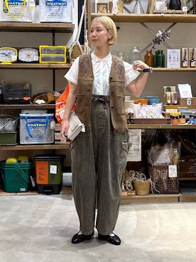 「アイテム（パンプス）」を使った、yaritaさん（レディース・166cm・40代）の夏コーディネート