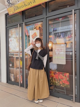 「UNIQLO（ユニクロ）のアイテム（トップス、その他）」を使った、dululu915さん（レディース・158cm）の春コーディネート