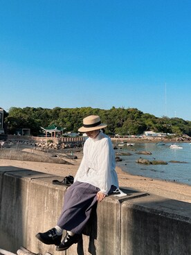 「Dr. Martens（ドクターマーチン）のアイテム（シューズ、ブラック系）」を使った、dululu915さん（レディース・158cm）の春コーディネート