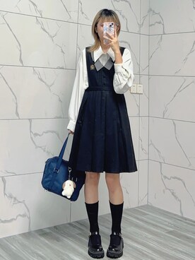 「アイテム（その他トップス）」を使った、miuさん（レディース・163cm・20代）の夏コーディネート