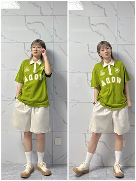 「アイテム（その他トップス）」を使った、miuさん（レディース・163cm・20代）の春コーディネート