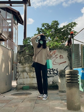 「streetsnap」｜nuanmooさん（レディース・172cm）の冬コーディネート