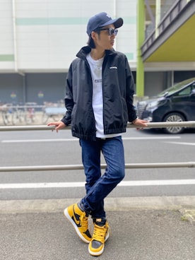 「アイテム（ブルゾン）」を使った、mr.sakuraiさん（メンズ・169cm・30代）の夏コーディネート