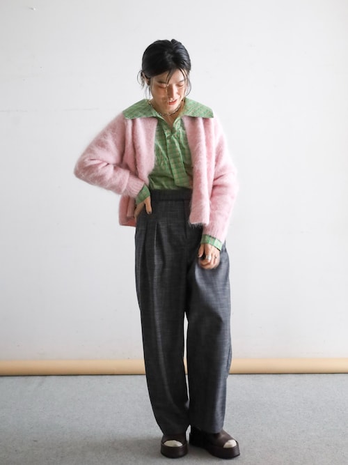 セール】クラシックチェック サイド釦パンツ（その他パンツ）｜NOMBRE