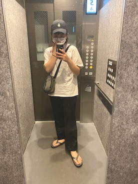 ざさん（レディース・162cm）の夏コーディネート