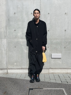 「アイテム（スニーカー）」を使った、Takuya  Kobayashiさん（メンズ・176cm）の秋コーディネート