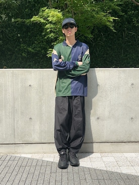 「アイテム（Tシャツ/カットソー）」を使った、Takuya  Kobayashiさん（メンズ・176cm）の夏コーディネート