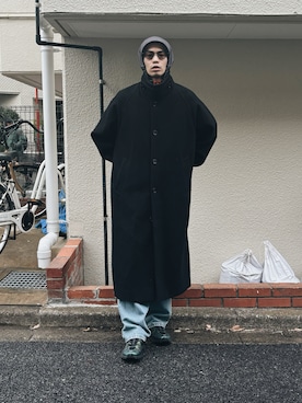 「アイテム（ジャケット/アウター）」を使った、Takuya  Kobayashiさん（メンズ・176cm）の冬コーディネート