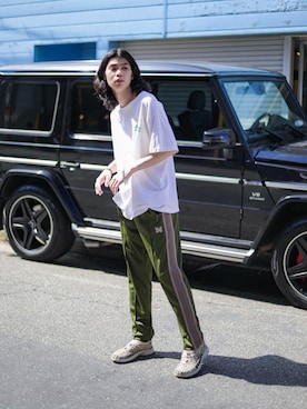 「KEEN（キーン）のアイテム」を使った、Takuya  Kobayashiさん（メンズ・176cm）の春コーディネート