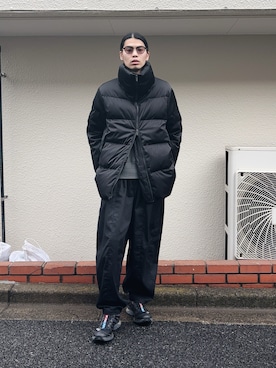 「アイテム（シューズ）」を使った、Takuya  Kobayashiさん（メンズ・176cm・30代）の冬コーディネート