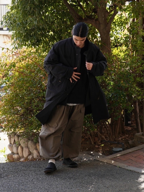リップストップ ワイドカーゴパンツ