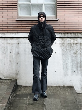 「SUGARHILL（シュガーヒル）のアイテム」を使った、Takuya  Kobayashiさん（メンズ・176cm）の春コーディネート