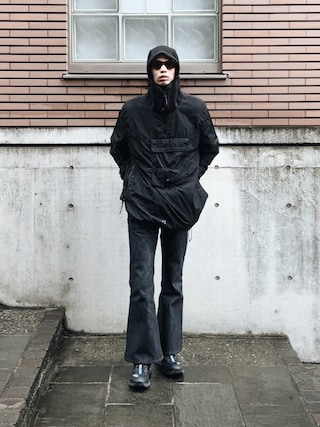 「SALOMON（サロモン）のSALOMON XT-4 OG / サロモン エックスティーフォー オージー（スニーカー）」を使った、Takuya  Kobayashiさん（メンズ・176cm）の春コーディネート