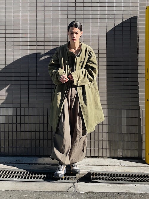 リップストップ ワイドカーゴパンツ