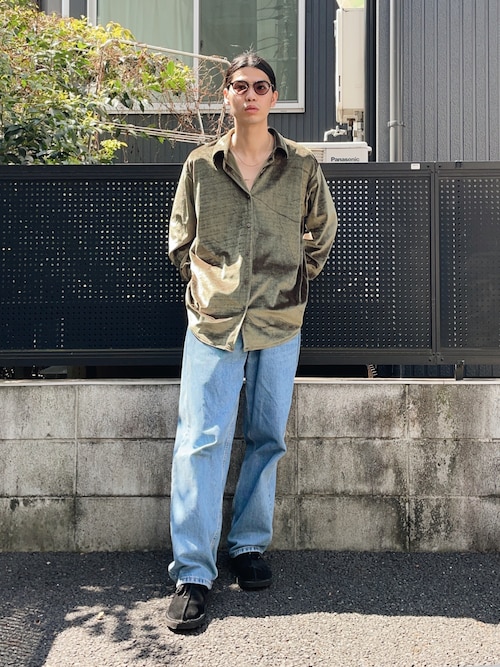 TAKUYA∞着用 M エム バギーデニム スーパーバギーデニム - デニムブルー - Men | H&M JP