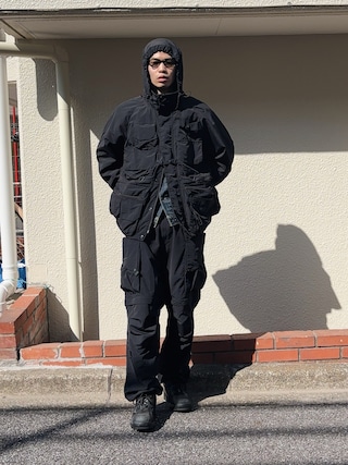 「ムラサキスポーツ(ムラサキスポーツ)の【ムラサキスポーツ限定】DEAR LAUREL/ディアローレル ジャケット Fishing Game Jacket D24F0107(その他アウター)」を使った、Takuya Kobayashiさん(メンズ・176cm)の冬コーディネート