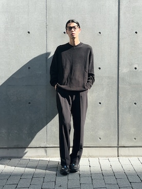 「アイテム（シューズ）」を使った、Takuya  Kobayashiさん（メンズ・176cm）の秋コーディネート