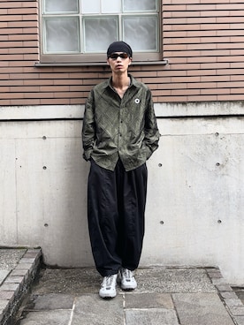 「M TO R（ムウトアール）のアイテム」を使った、Takuya  Kobayashiさん（メンズ・176cm）の夏コーディネート