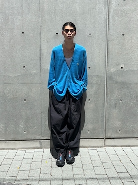 「アイテム（パンツ）」を使った、Takuya  Kobayashiさん（メンズ・176cm）の夏コーディネート