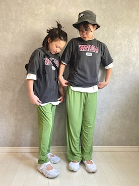 kii_memeさん（キッズ・136cm）の春コーディネート